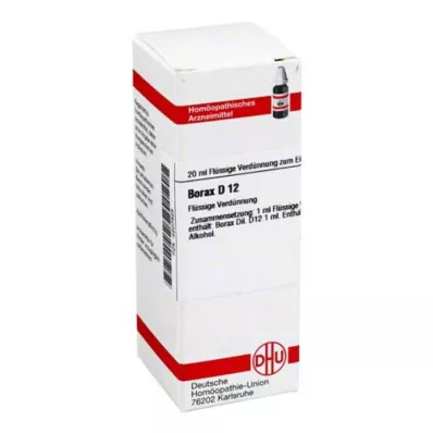 BORAX D 12 seyreltme, 20 ml