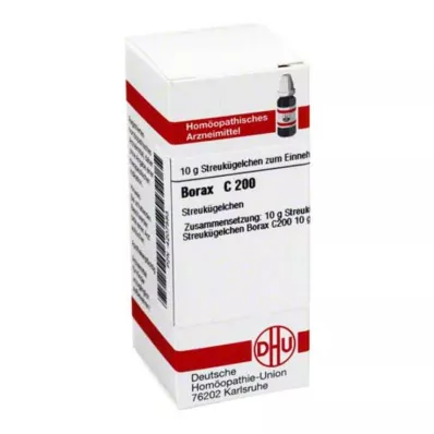 DHU Boraks C 200 kürecikler, 10 g DHU Boraks C 200 kürecikler, 10 g