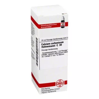 CALCIUM CARBONICUM Hahnemanni C 30 Dilüsyon, 20 ml