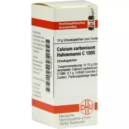 CALCIUM CARBONICUM Hahnemanni C 1000 globül, 10 g