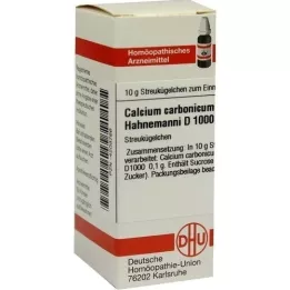 CALCIUM CARBONICUM Hahnemanni D 1000 globül, 10 g