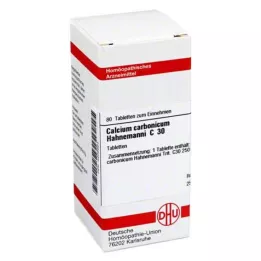 CALCIUM CARBONICUM Hahnemanni C 30 Tablet, 80 adet