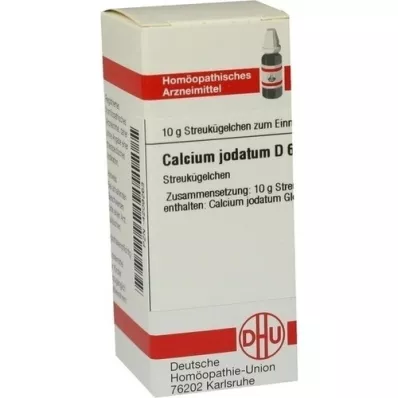 CALCIUM JODATUM D 6 globül, 10 g