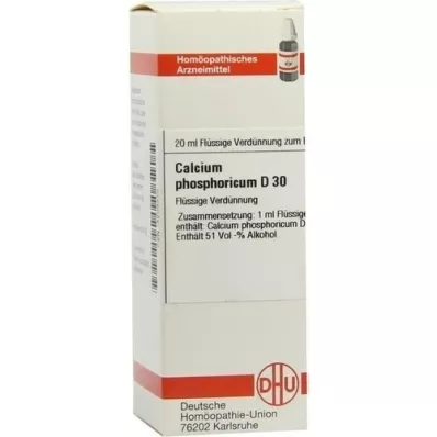 CALCIUM PHOSPHORICUM D 30 seyreltme, 20 ml