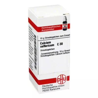 CALCIUM SULFURICUM C 30 globül, 10 g CALCIUM SULFURICUM C 30 globül, 10 g