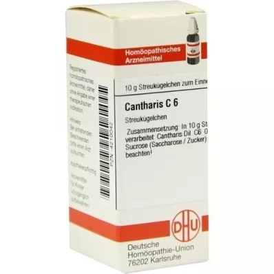 CANTHARIS C 6 globül, 10 g