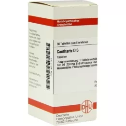 CANTHARIS D 5 Tablet, 80 Kapsül