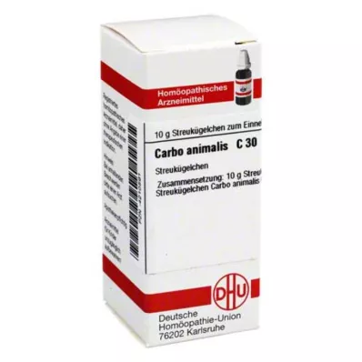 CARBO ANIMALIS C 30 globül, 10 g CARBO ANIMALIS C 30 globül, 10 g