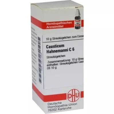 CAUSTICUM HAHNEMANNI C 6 globül, 10 g