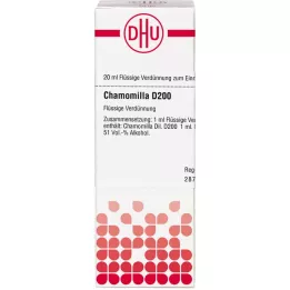 CHAMOMILLA D 200 seyreltme, 20 ml