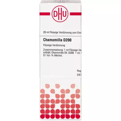 CHAMOMILLA D 200 seyreltme, 20 ml