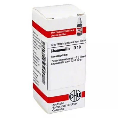 CHAMOMILLA D 10 globül, 10 g CHAMOMILLA D 10 globül, 10 g