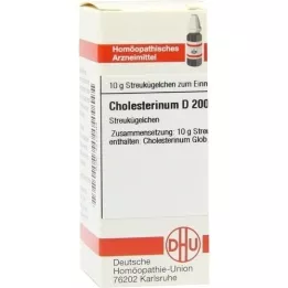 CHOLESTERINUM D 200 globül, 10 g