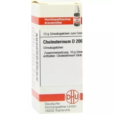 CHOLESTERINUM D 200 globül, 10 g
