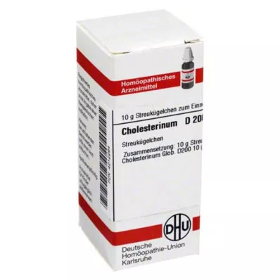 CHOLESTERINUM D 200 globül, 10 g