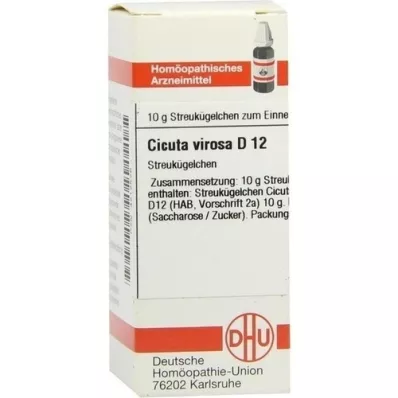 CICUTA VIROSA D 12 globül, 10 g