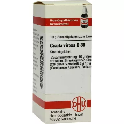 CICUTA VIROSA D 30 globül, 10 g