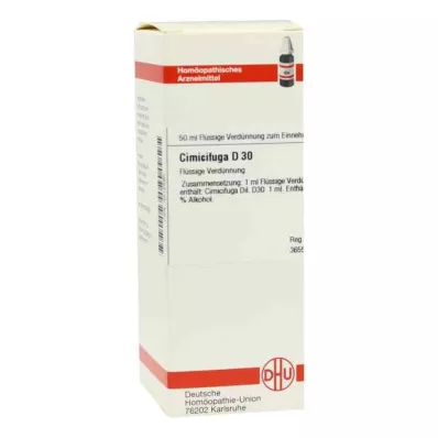 CIMICIFUGA D 30 seyreltme, 50 ml