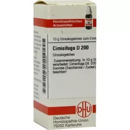 CIMICIFUGA D 200 globül, 10 g