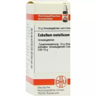 COBALTUM METALLICUM D 30 globül, 10 g