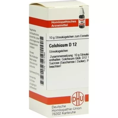 COLCHICUM D 12 globül, 10 g
