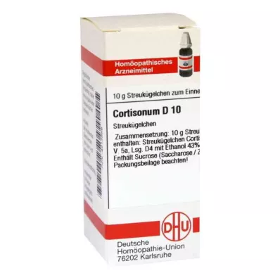 CORTISONUM D 10 globül, 10 g CORTISONUM D 10 globül, 10 g