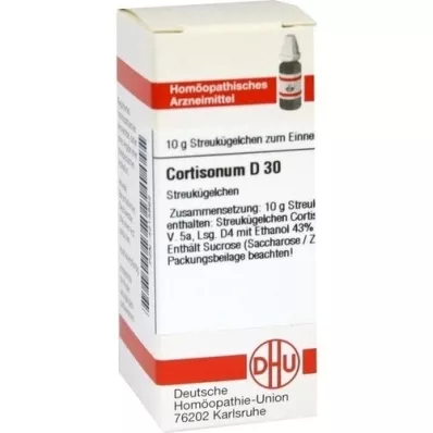 CORTISONUM D 30 globül, 10 g