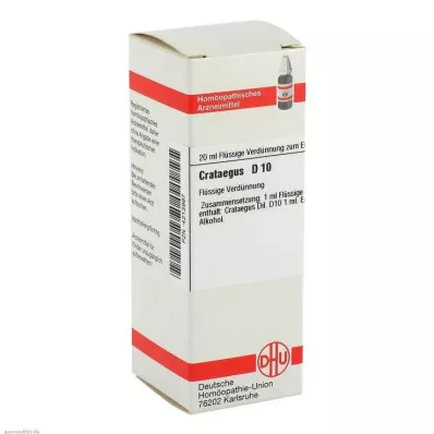 CRATAEGUS D 10 seyreltme, 20 ml CRATAEGUS D 10 seyreltme, 20 ml