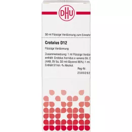 CROTALUS D 12 seyreltme, 50 ml