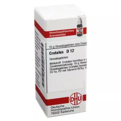 CROTALUS D 12 globül, 10 g
