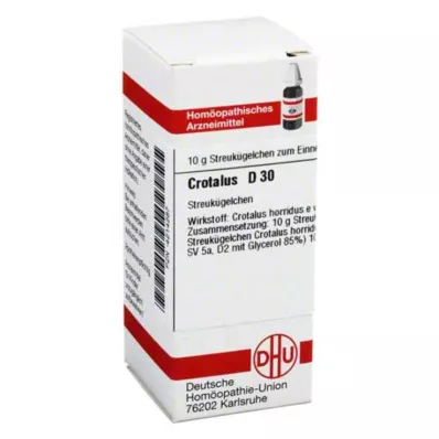CROTALUS D 30 globül, 10 g