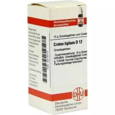 CROTON TIGLIUM D 12 globül, 10 g