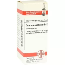 CUPRUM ACETICUM D 12 globül, 10 g