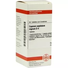 CUPRUM OXYDATUM nigrum D 4 tablet, 80 adet