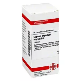 CUPRUM OXYDATUM nigrum D 4 tablet, 80 adet