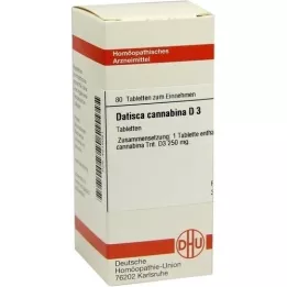 DATISCA cannabina D 3 tablet, 80 adet