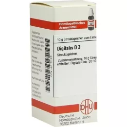 DIGITALIS D 3 globül, 10 g