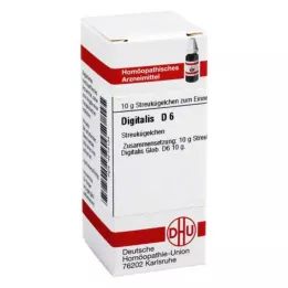DIGITALIS D 6 globül, 10 g