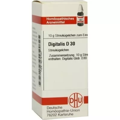 DIGITALIS D 30 globül, 10 g
