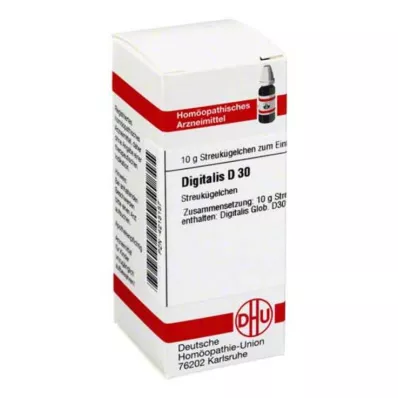 DIGITALIS D 30 globül, 10 g