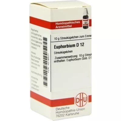 EUPHORBIUM D 12 globül, 10 g