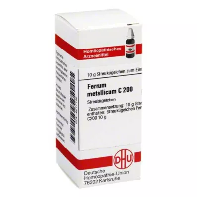 DHU Ferrum metalikum C 200 kürecikler, 10 g DHU Ferrum metalikum C 200 kürecikler, 10 g