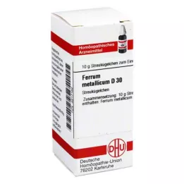 FERRUM METALLICUM D 30 globül, 10 g