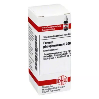 FERRUM PHOSPHORICUM C 200 globül, 10 g