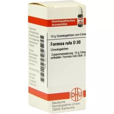 FORMICA RUFA D 30 globül, 10 g