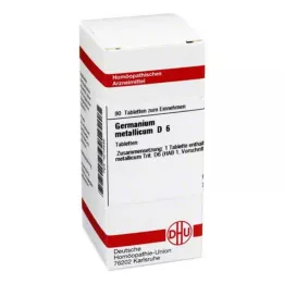 GERMANIUM METALLICUM D 6 Tablet, 80 Kapsül