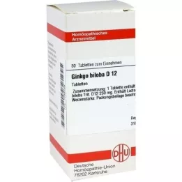 GINKGO BILOBA D 6 Tablet, 80 Kapsül