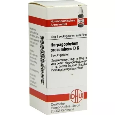HARPAGOPHYTUM PROCUMBENS D 6 globül, 10 g