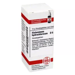HISTAMINUM hydrochloricum D 6 globül, 10 g