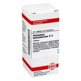 HISTAMINUM hydrochloricum D 6 tablet, 80 adet
